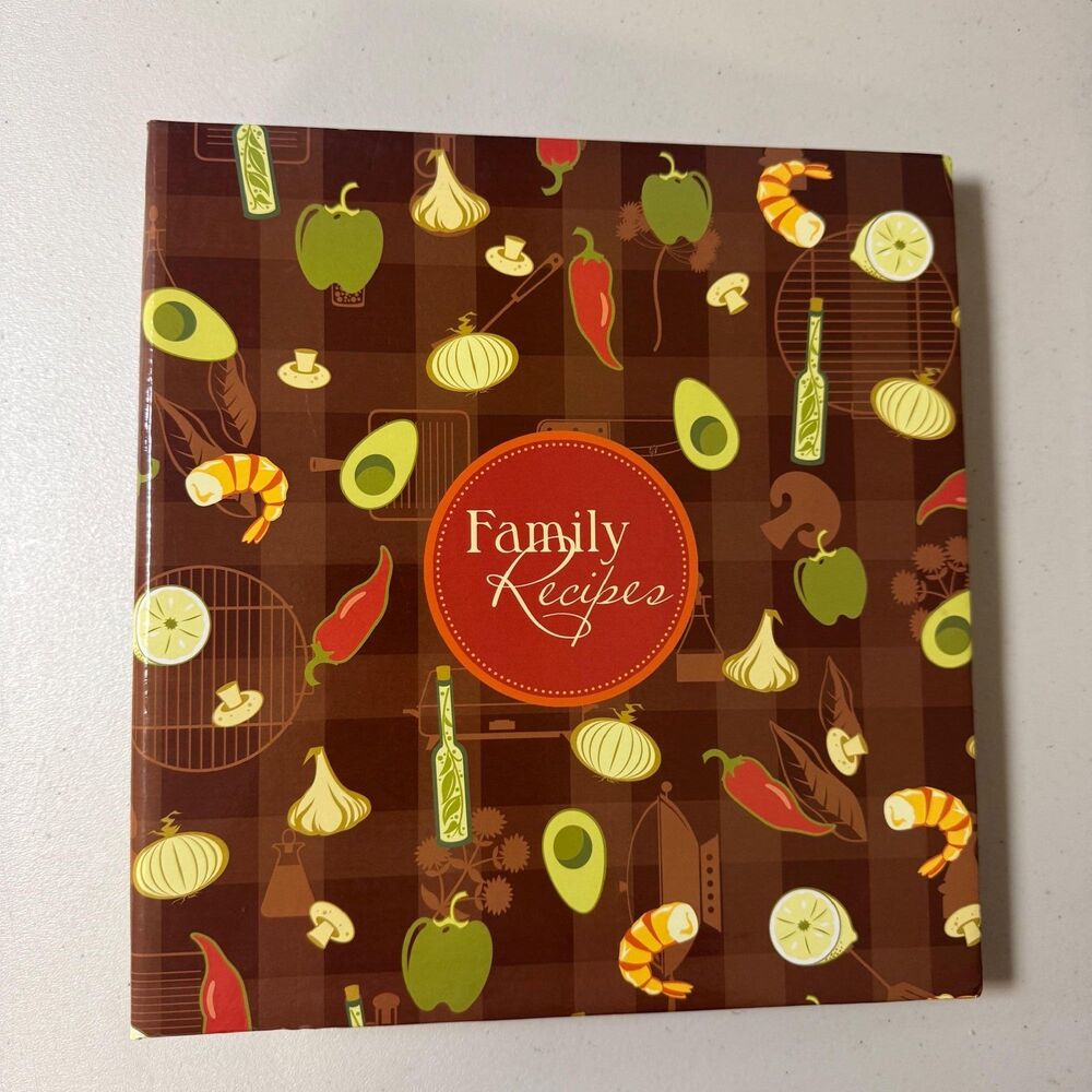 Recipe Binder Kit Family Cooking Card Organization Tabbed Dividers Kitchen Gift